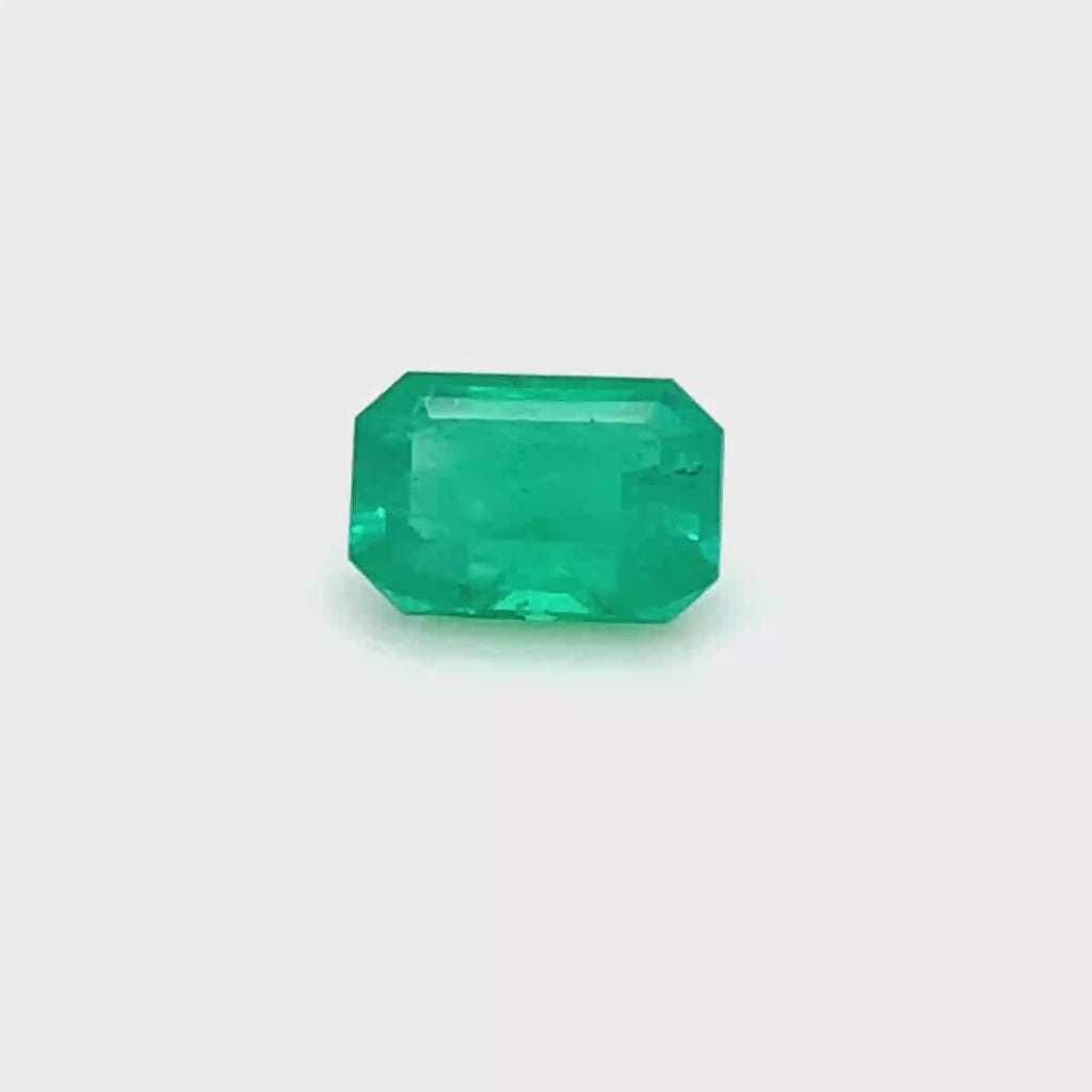 1.79 ct Emerald Cut Colombian Emerald