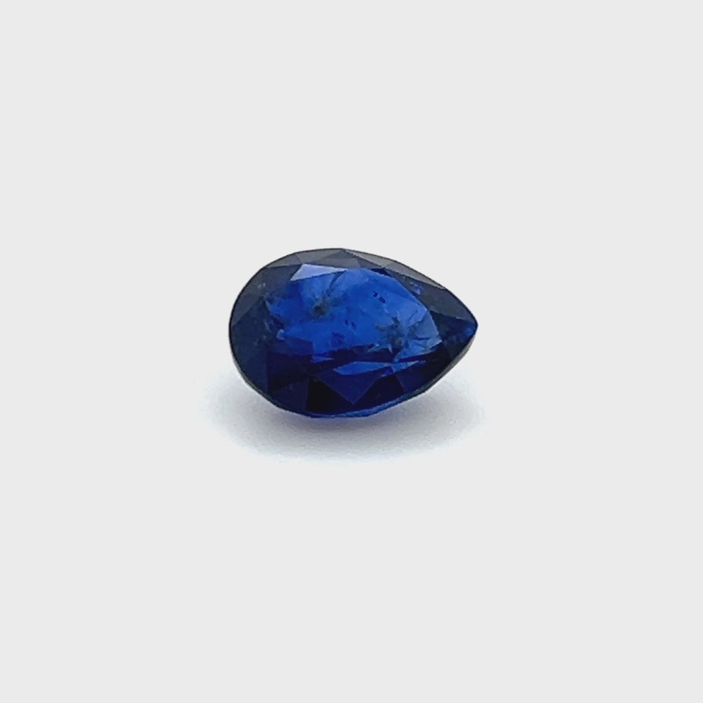 2.77 ct Pear Cut Sri Lankan Sapphire