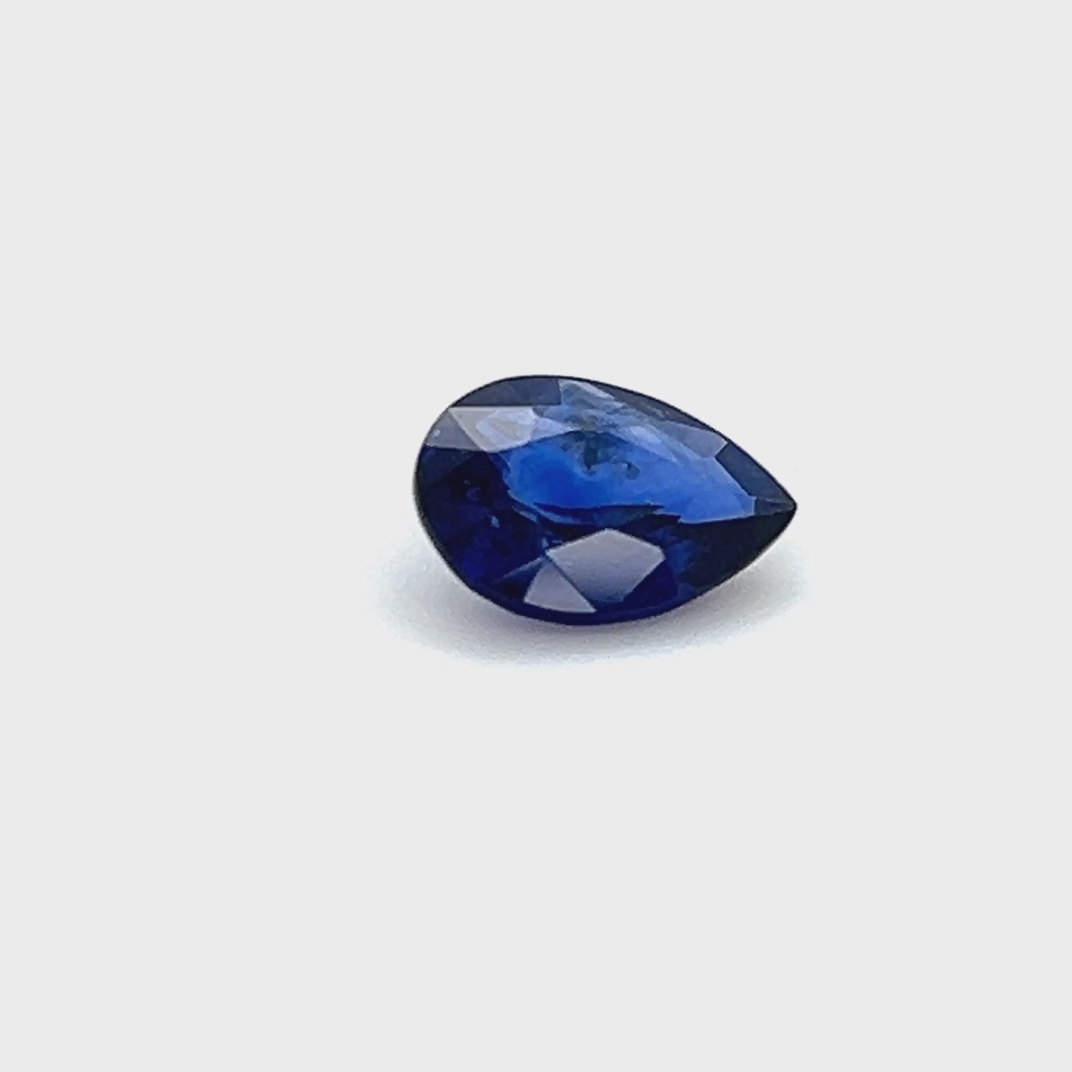 2.06 ct Pear Cut Sri Lankan Sapphire